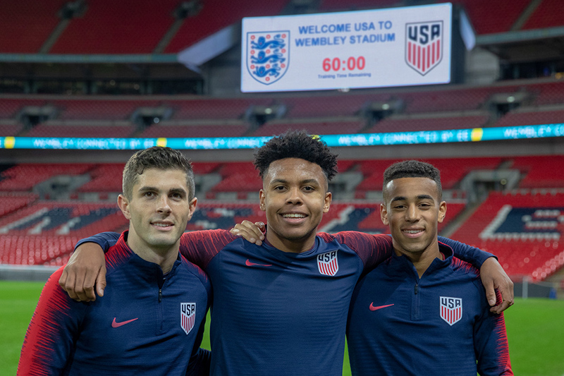 Pulisic-Mckennie-Adams